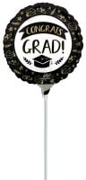 09" Sketched Congrats Grad Balloon