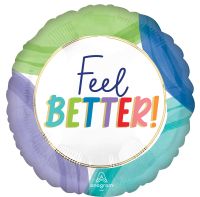 Standard Cutout Collage Feel Better Balloon