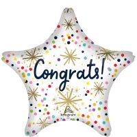 Jumbo Confetti Sprinkle Congrats Balloon