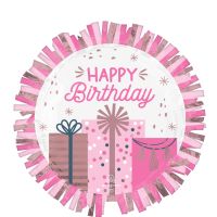SuperShape Pastel Birthday Balloon
