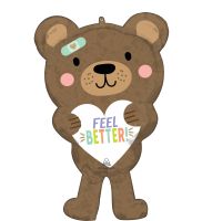 SuperShape Feel Better Bear Balloon