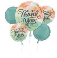 Balloon Bouquet Thank You Pastel Clouds