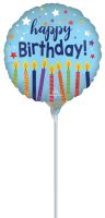 04" Satin Happy Birthday Celebrate Balloon