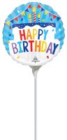 04" Happy Birthday Tiered Cake Balloon