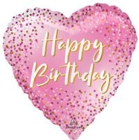 Standard Happy Birthday Sparkle Balloon
