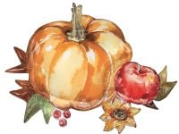 SuperShape Harvest Pumpkin Balloon