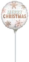 09" Satin Christmas Winter Wonderland Balloon