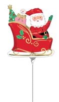 MiniShape Starry Night Santa Balloon