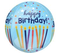 Orbz Happy Birthday Celebrate Balloon