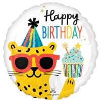 Standard Party Animal Happy Birthday Balloon
