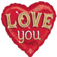 Standard Just My Type Love You Balloon