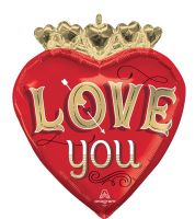 SuperShape Just My Type Love Heart Balloon