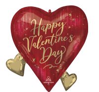 SuperShape Valentine Rouge Balloon