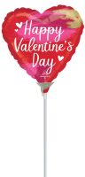09" Happy Valentines Day Artistic Touch Balloon