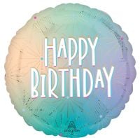 Standard Pastel Dream Happy Birthday  Balloon