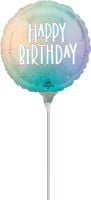 09" Pastel Dream Happy Birthday Balloon