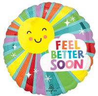 Standard Sunny Wishes Feel Better So Balloon