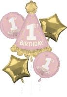 Bouquet Little Miss One-derful 1st Birthday Balloon