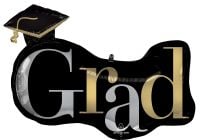 Supershape Class Dismissed Grad Balloon
