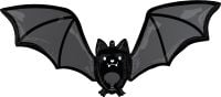 SuperShape Glow Batty Bat Balloon