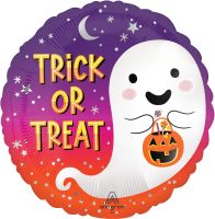 Standard Satin Trick or Treat Balloon