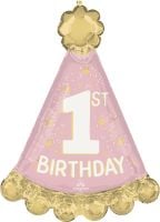 SuperShape Little Miss One-derful 1st Birthday Balloon