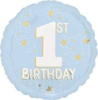 Standard Little Mister One-derful 1st Birthday Balloon