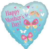 Standard Happy Mothers Day Butterflies Balloon