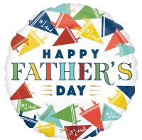 Standard Happy Fathers Day Varsity Dad Balloon