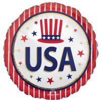 Standard USA Stars and Stripes Balloon