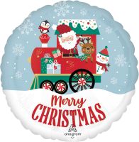 Standard North Pole Express Christmas Balloon