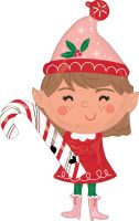 SuperShape Merry Christmints Elf Balloon