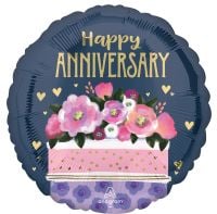 Standard Anniversary Cake Balloon