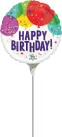 09" Happy Birthday Balloons and Confetti