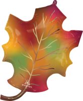 SuperShape Happy Fall Leaf Balloon