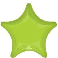 18" Vibrant Green Star Balloon