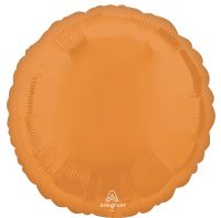 18" Vibrant Orange Circle Balloon