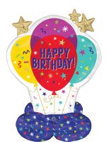 AirLoonz Junior Happy Birthday Party Balloons