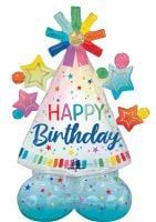 AirLoonz Junior Happy Birthday Party Hat Balloon