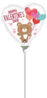 09" Valentine Bear Hug Balloon