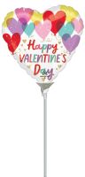 09" Hearts on Hearts Valentine Balloon