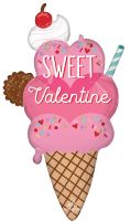 SuperShape Sweet on You Ice Cream Cone Balloon