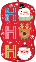 SuperShape HO HO HO Balloon