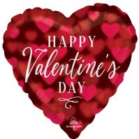 Standard Happy Valentines Day Romantic Glow Balloon