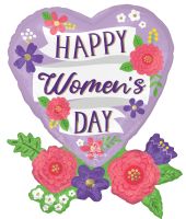 SuperShape International Women's Day Balloon