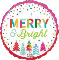 Standard Merry and Bright Balloon
