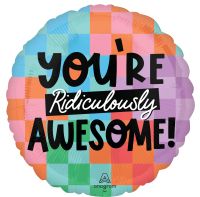 18" You're Ridiculously Awesome! Balloon