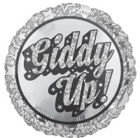 18" Disco Western Balloon