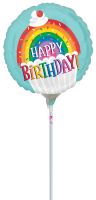 09" Rainbow Sprinkles Birthday Balloon