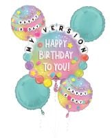 Bouquet Friendship Balloon Happy Birthday
